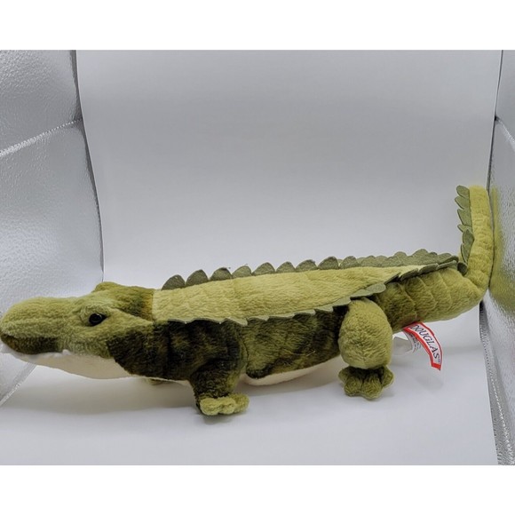 Douglas Alligator Plush Toy 15" Stuffed Animal Crocodile Fun Stuff Soft Toy - Picture 3 of 5